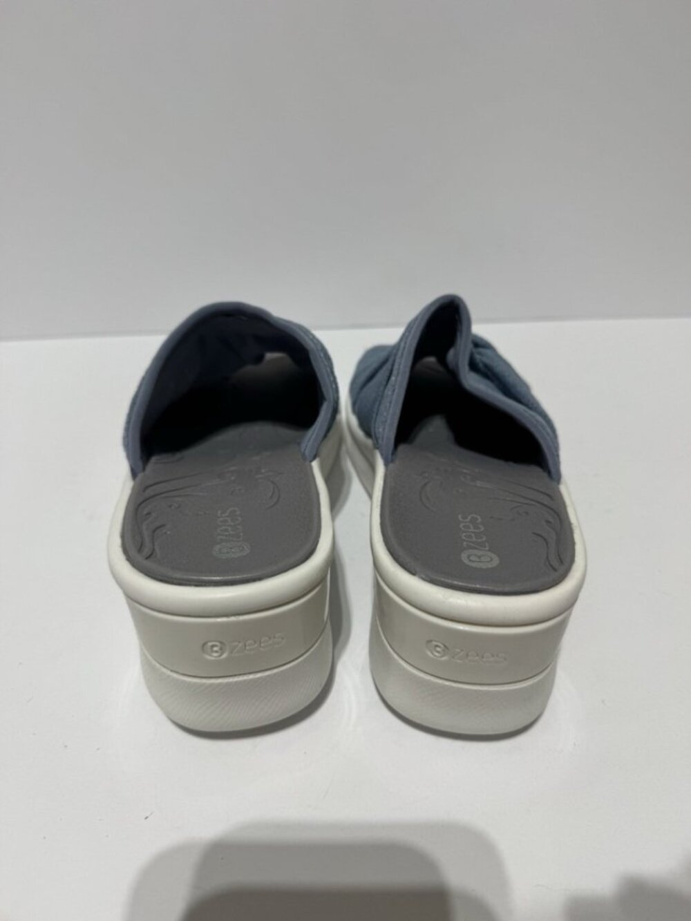 Bzees Womens Smile II Sandals Blue Size 8.5 M - Picture 4 of 5